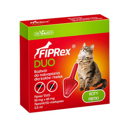 PIPETAS FIPREX DUO GATOS Y HURONES