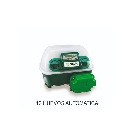 INCUBADORA 12 HUEVOS AUTOMATICA