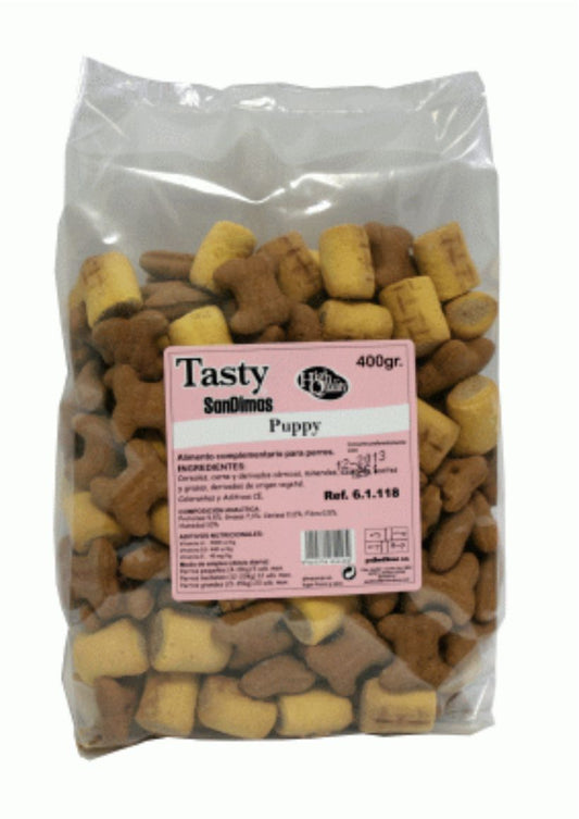 GALLETAS TASTY PUPPY 400 GR.SAN DIMAS