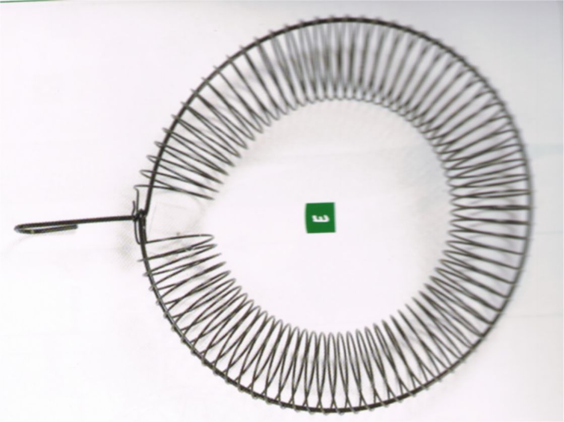 SOPORTE ESPIRAL PARA BOLAS DE GRASA.