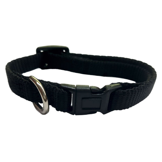 COLLAR NYLON 12MM CAMON NEGRO **