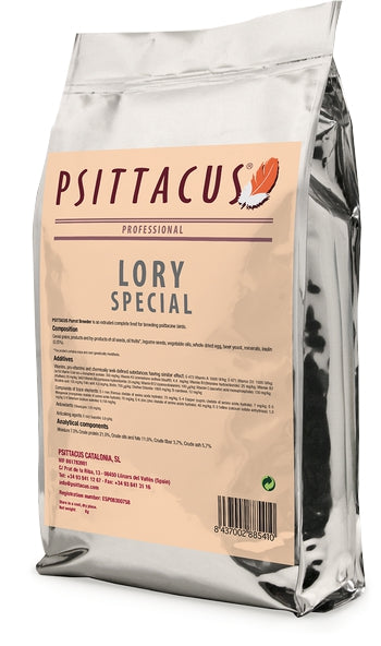 PSITTACUS LORY SPECIAL PAPILLA 5 KG.