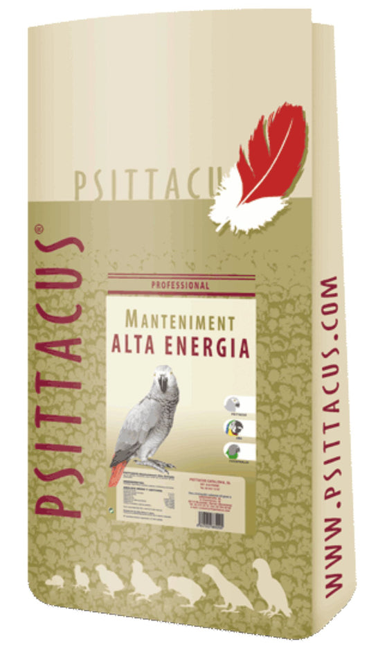 PSITTACUS PIENSO ALTA ENERGIA 12 KG.