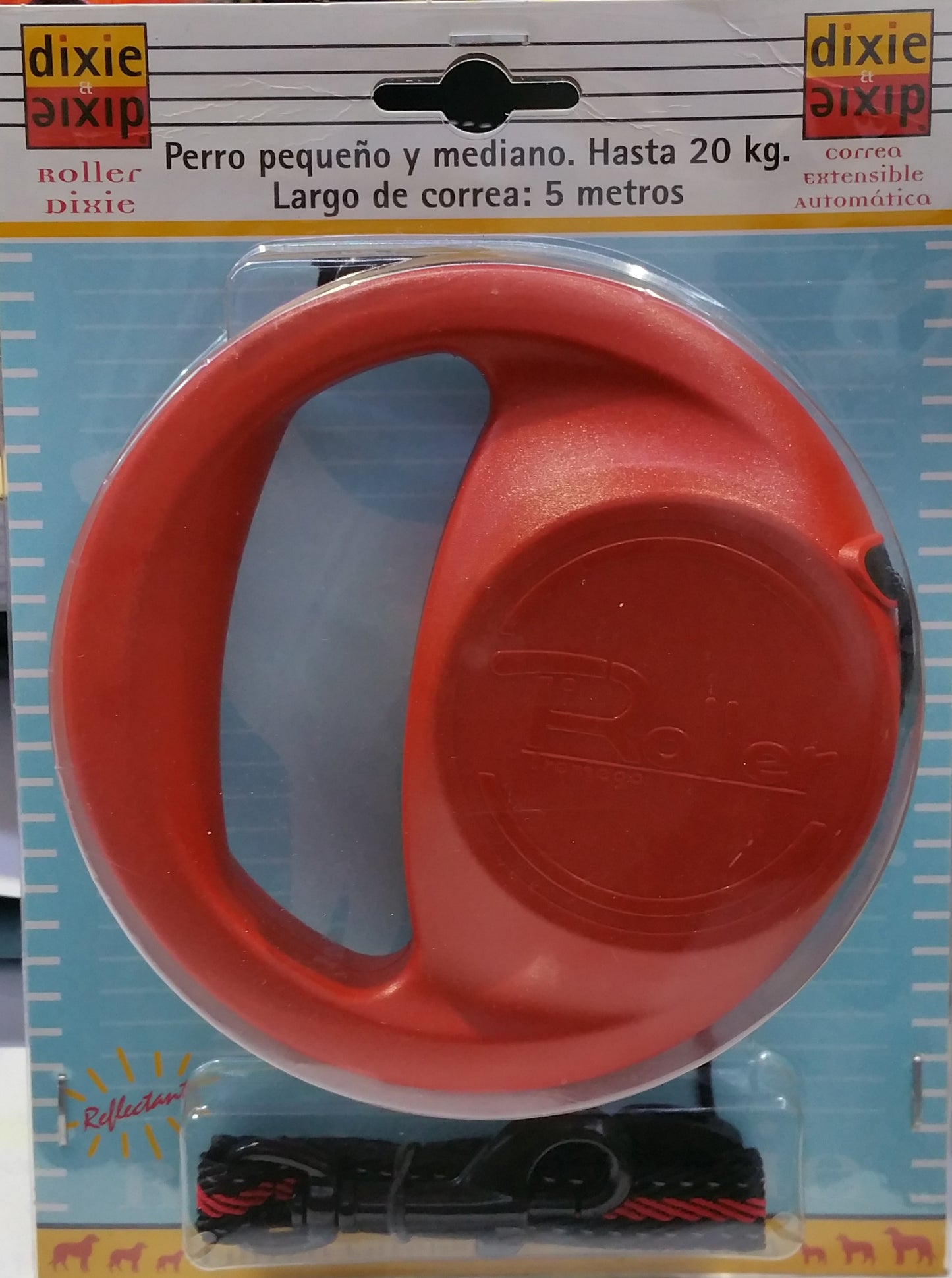 CORREA EXTENSIBLE DIXIE. Perros menos de 20 Kg.